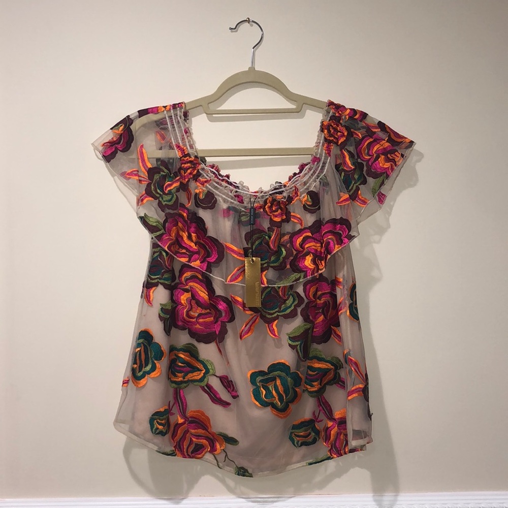 Women’s Floral Blouse